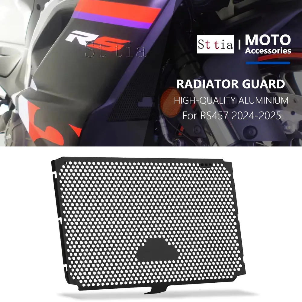 Motorrad CNC Zubehör Für Aprilia RS 457 RS-457 RS457 2024 2025 2026 Neue Kühlergrill Abdeckung Schutz Schutz protetor