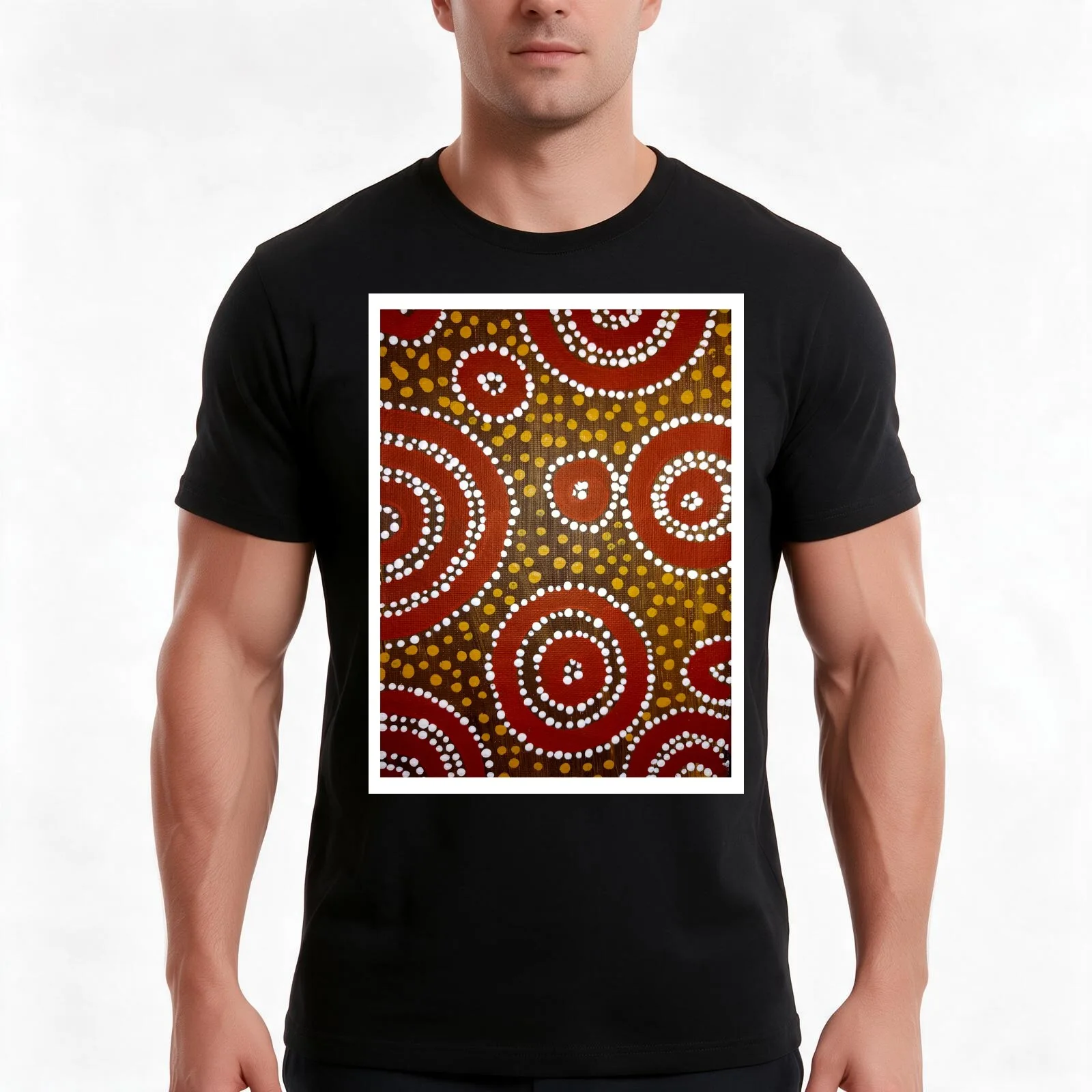 Bush Apricot T-Shirt Summer Casual Cotton Tee Oversized Streetwear Tops Vintage Graphic Print Loose Fit Short Sleeve