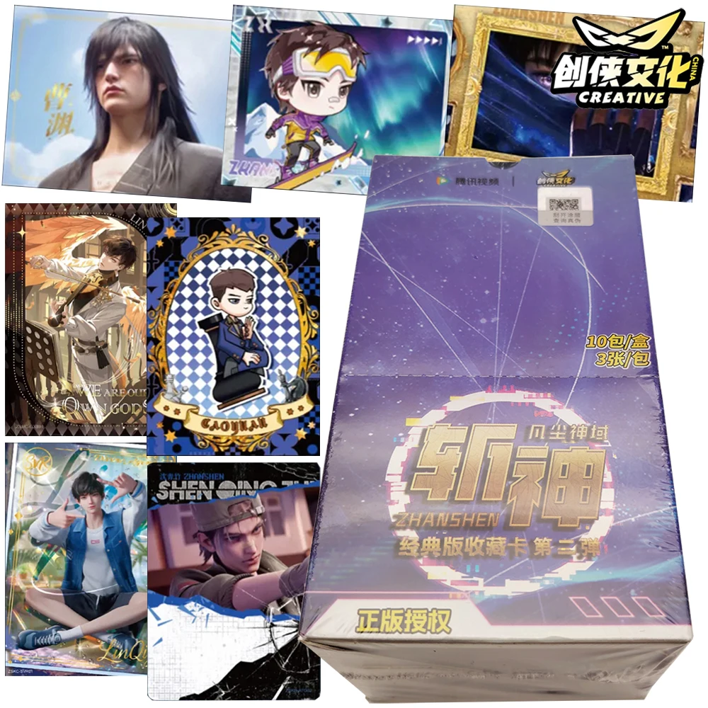 

Original Slay The Gods Rare Anime Collection Card Classic Fantasy Novel Anime Character Creative Magazine Card Toys for Family