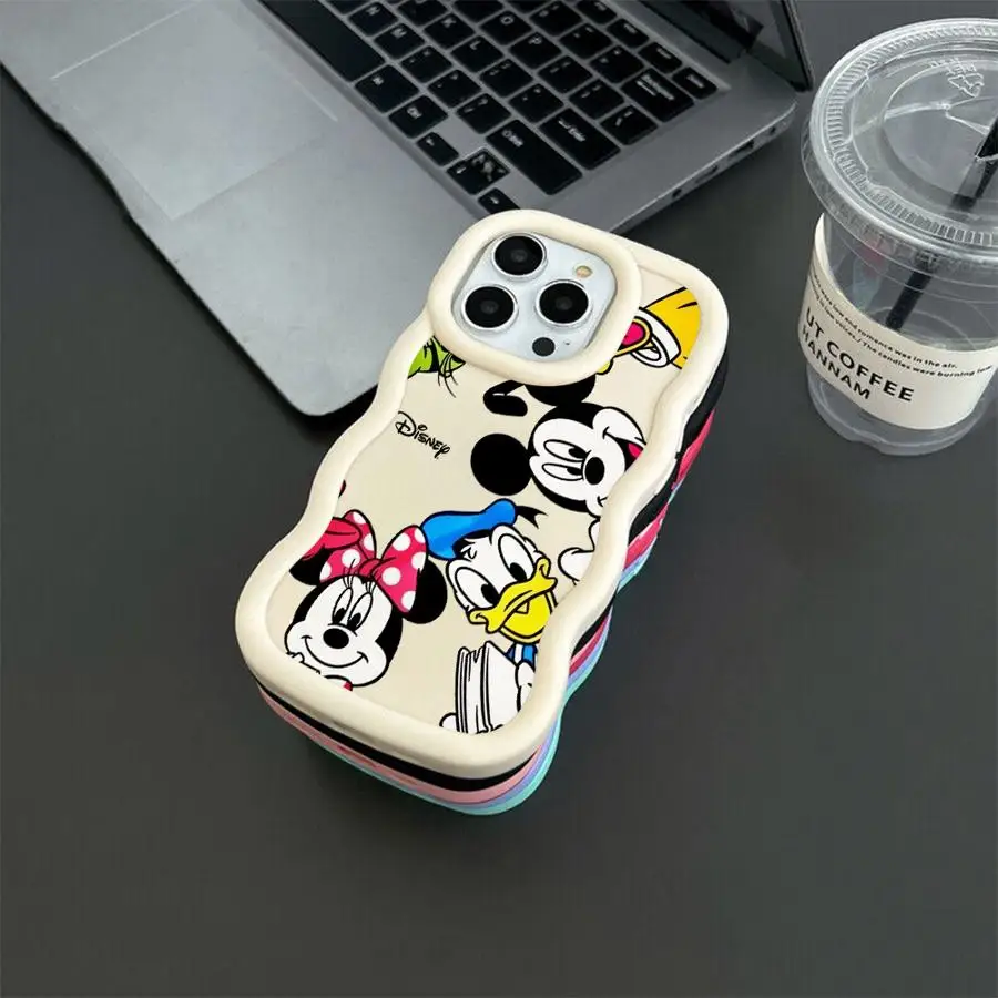 아이폰 13 14 11 15 에어 17 프로 맥스 12 16 플러스 소프트 폰 케이스 디즈니 미키 마우스 패밀리
