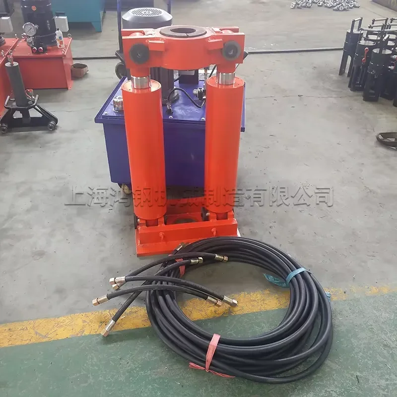 Small Portable Hydraulic Pipe Extractor Underground Exploration Wall Pipe Collector Steel Pipe Puller