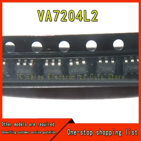 VA7204 VA7204L2 7204B SOT23-6, 5-10 개, 100% 신제품