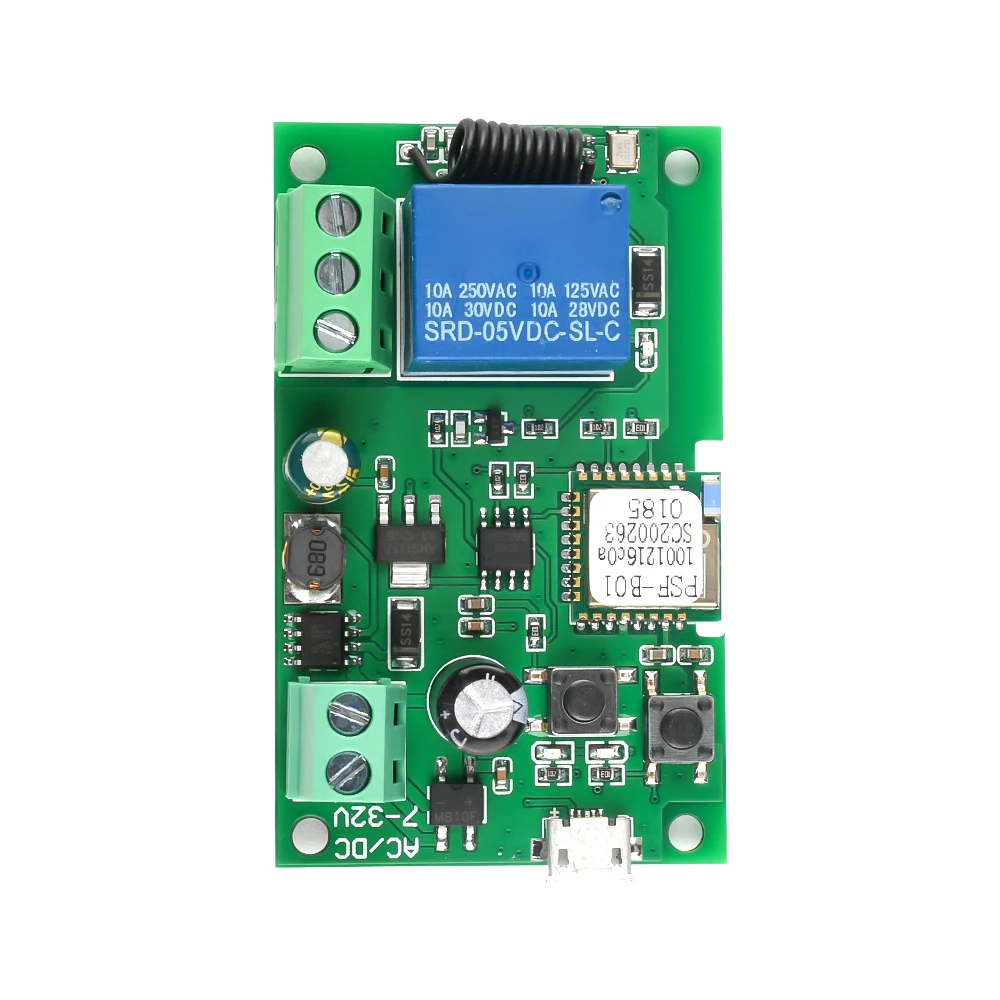 WLAN-Funk-Schaltrelaismodul für Smart Home 5V/DC7-32V Anwendbar für Zugangskontrolle, PC-Einschaltung, Garagentor – Detail 8