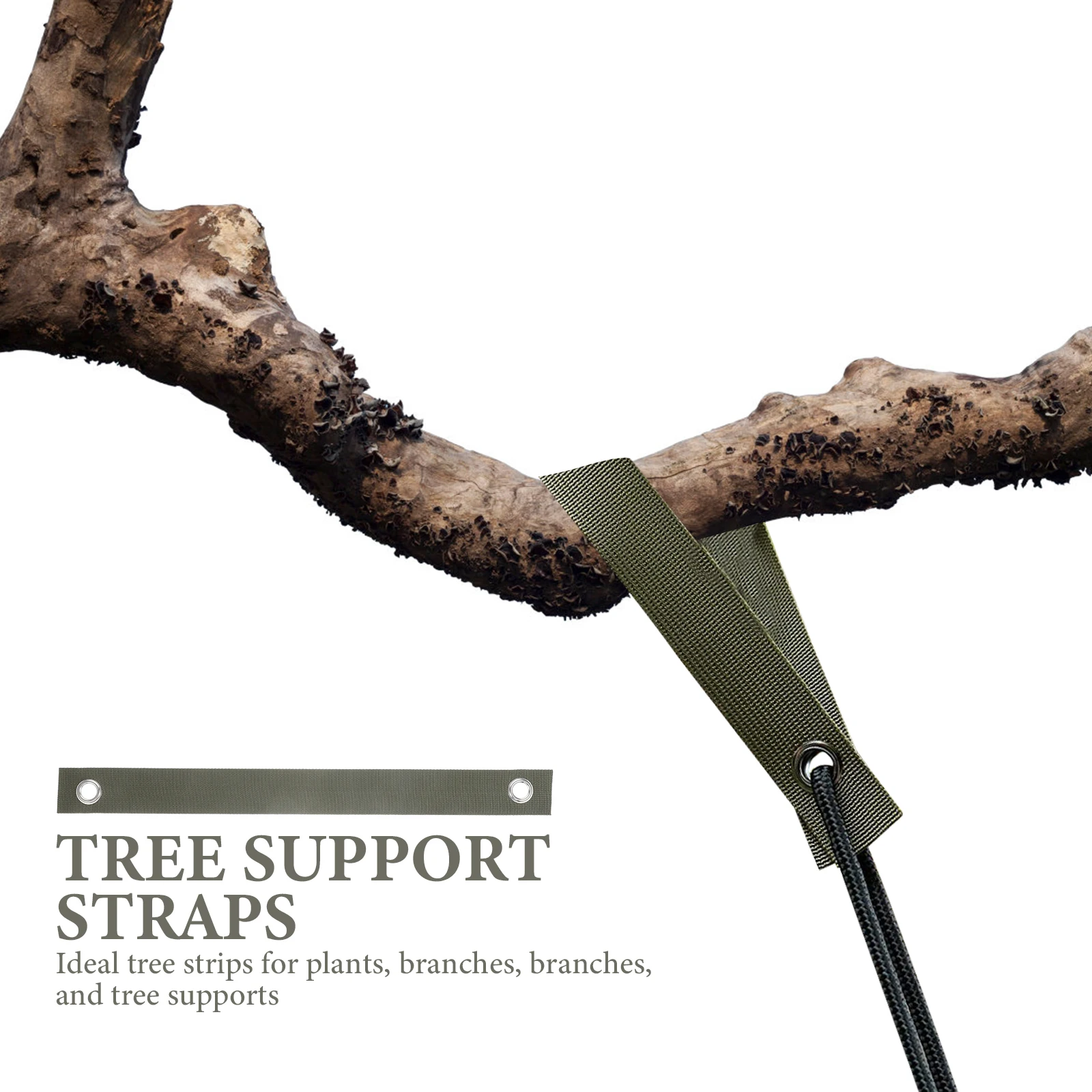 

8 шт. ремни для крепления сверхмощные нейлоновые ремни для поддержки деревьев для садовых растений крепежные стяжки уличный держатель для деревьев инструменты