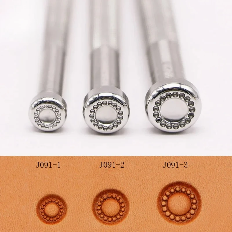 

Инструмент для работы по коже, 17 точек, объемный цветочный центр, узор J091, резьба, Чжунцзян, 304, штампы из нержавеющей стали