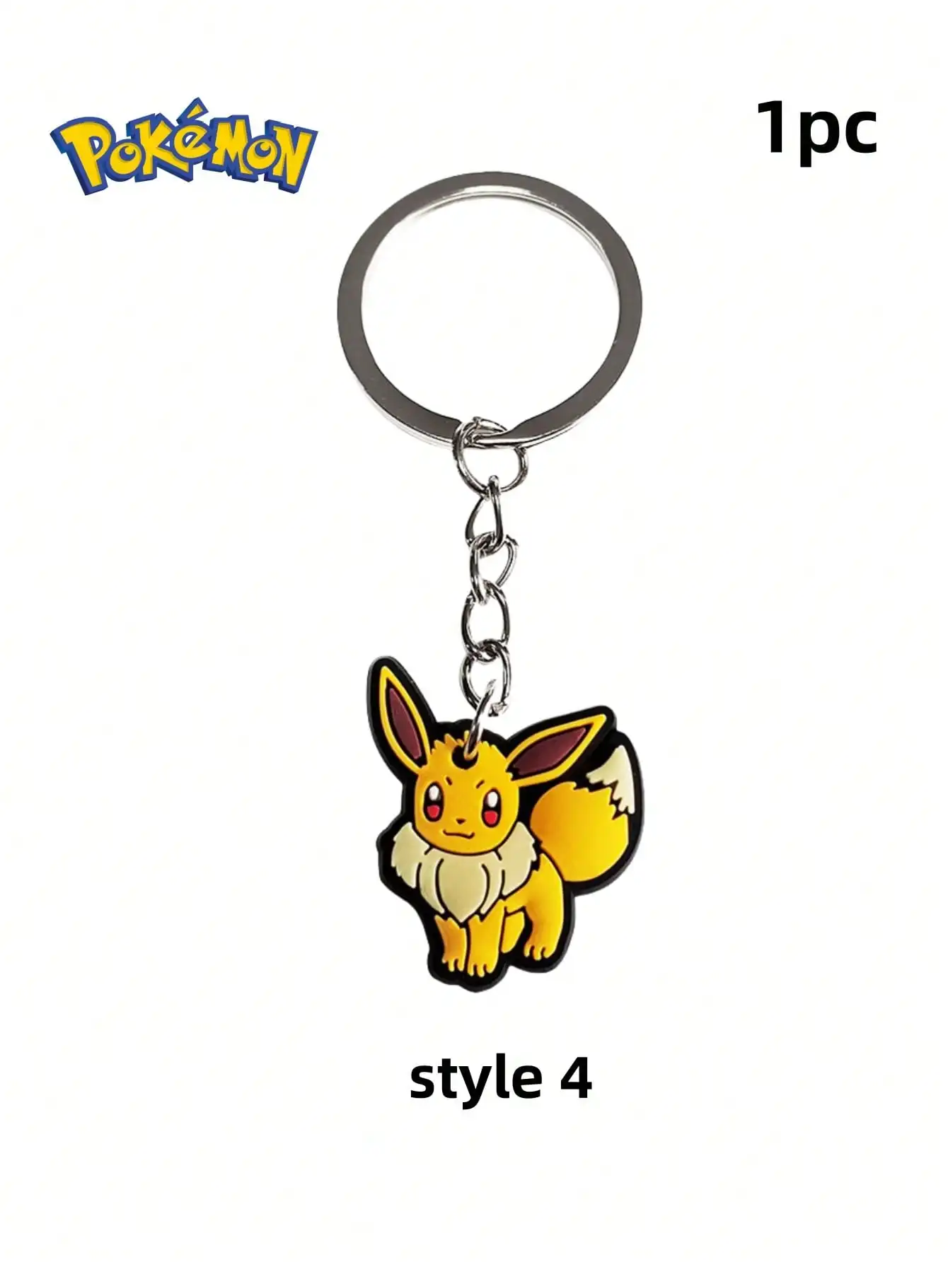 1/6 قطعة MINISO بوكيمون المفاتيح بيكاتشو بوكيمون بوكيمون حساسة مفتاح المفاتيح المواد البلاستيكية مجوهرات ، أفضل هدية عطلة ل goo #5