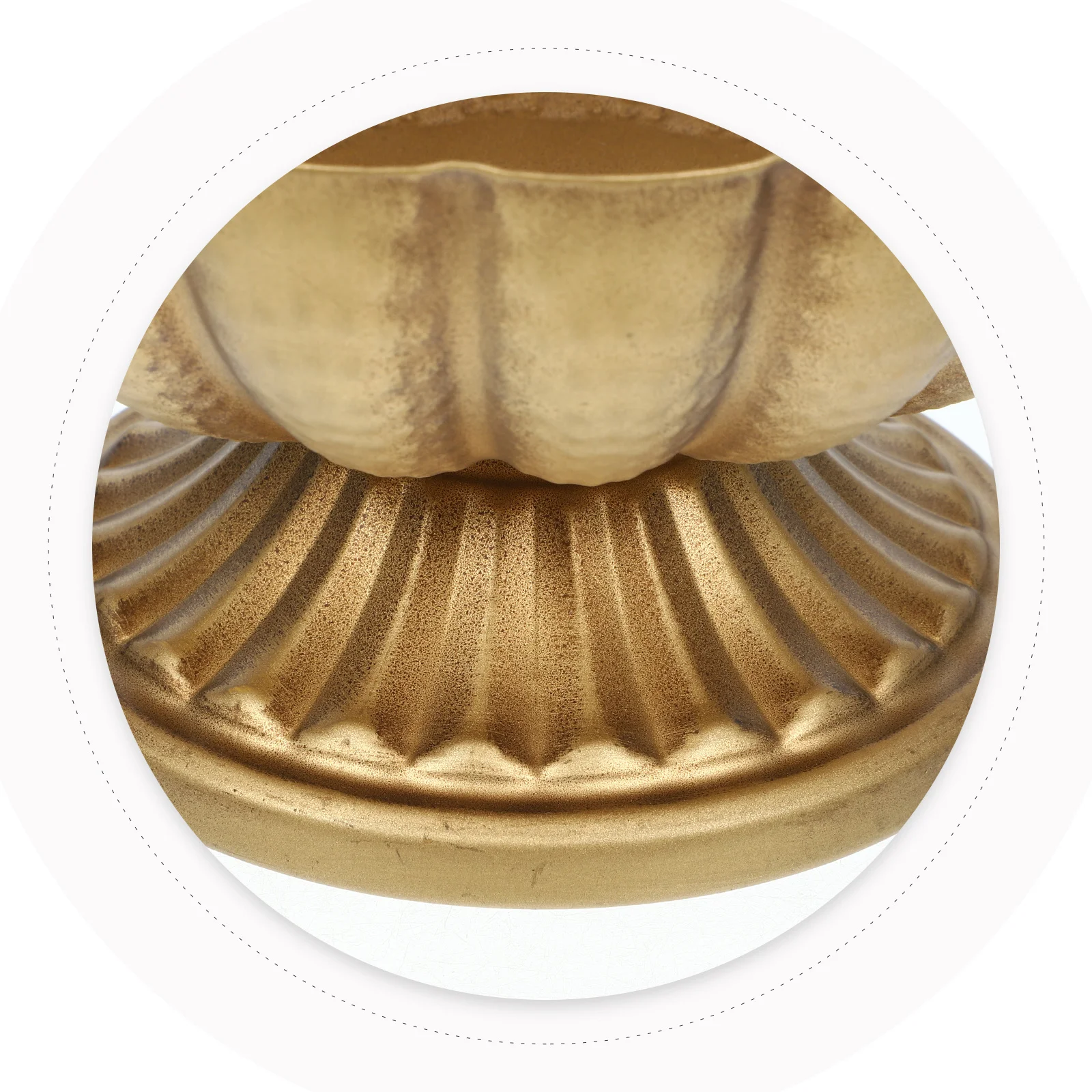 

Wrought Iron Vase 23W5036GT18 Roman Planter Flower Pot European Style Decorative Plant Holder Farmhouse Floor Vase Indoor