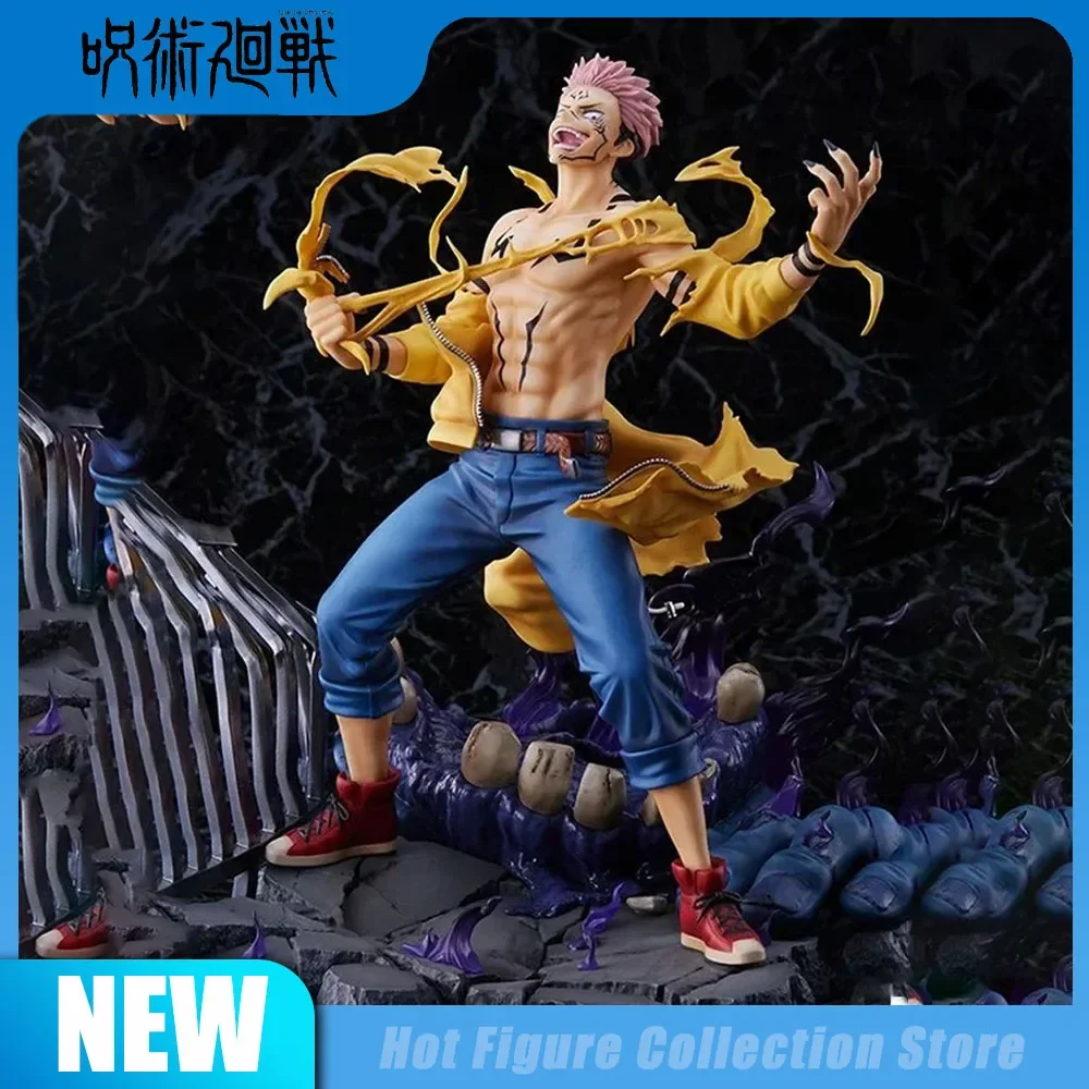 Jujutsu Kaisen Figure Ryomen Sukuna Action Figures Limited Statue Collection Model Desktop Ornament Toys Children Birthday Gift