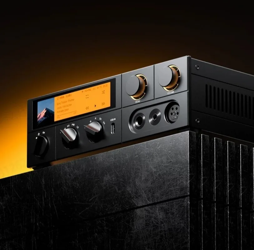 K17 Flagship DAC Amp 4000mW Balanced Output AK4191 AK4499EX X2 Desktop Amplifier with 31 Band PEQ and Preamp