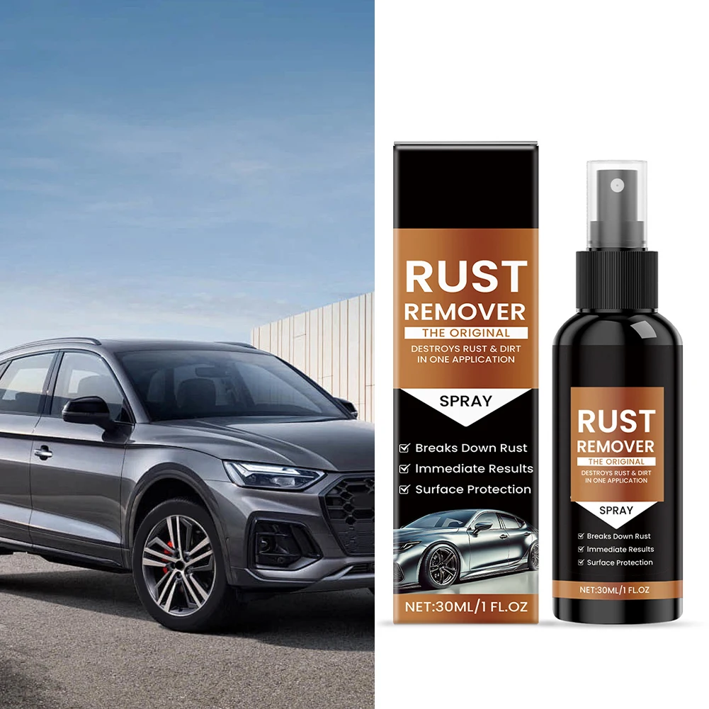 Car Scratch Remover Car Rust Removal Spray Derusting Spray Suitable For Metal Car Chains Rust Stain Inhibitor Paint Maintenance - Image 6
