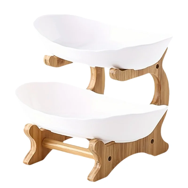 

ABRB-Fruit Plate, Living Room Kitchen Snack Plate, Modern Dried Fruit Plate Stand Cake Stand, Fruit Basket