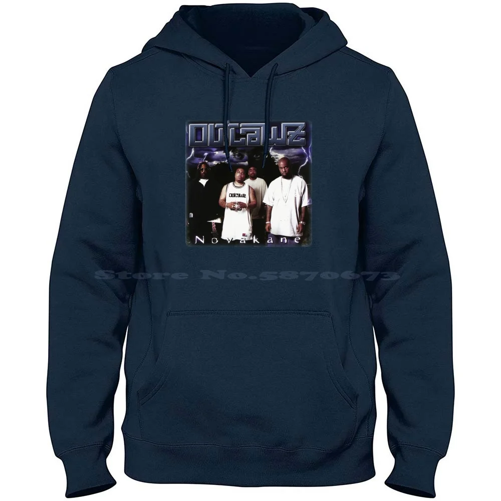 Outlawz Novakane 100% Pure Cotton Hoodie Tshirt Intro Rize This Is The Life Ghetto Gutta Our Life Yall Cant Do Interlude 1