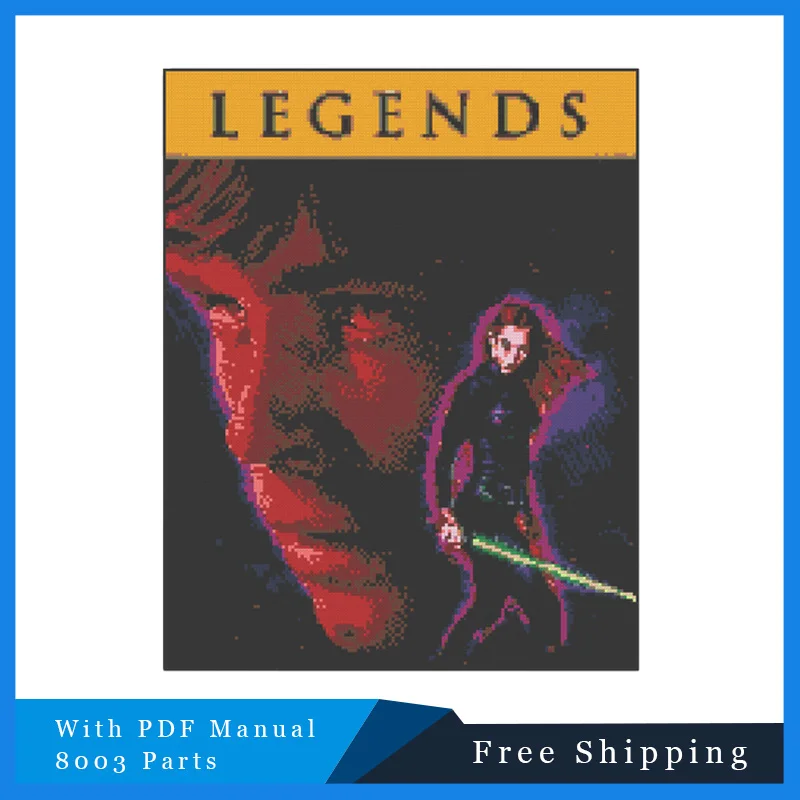 

8003 шт., серия Star Battle, строительные блоки, головоломка, известная модель команды, детская образовательная сборка, подарок на день рождения