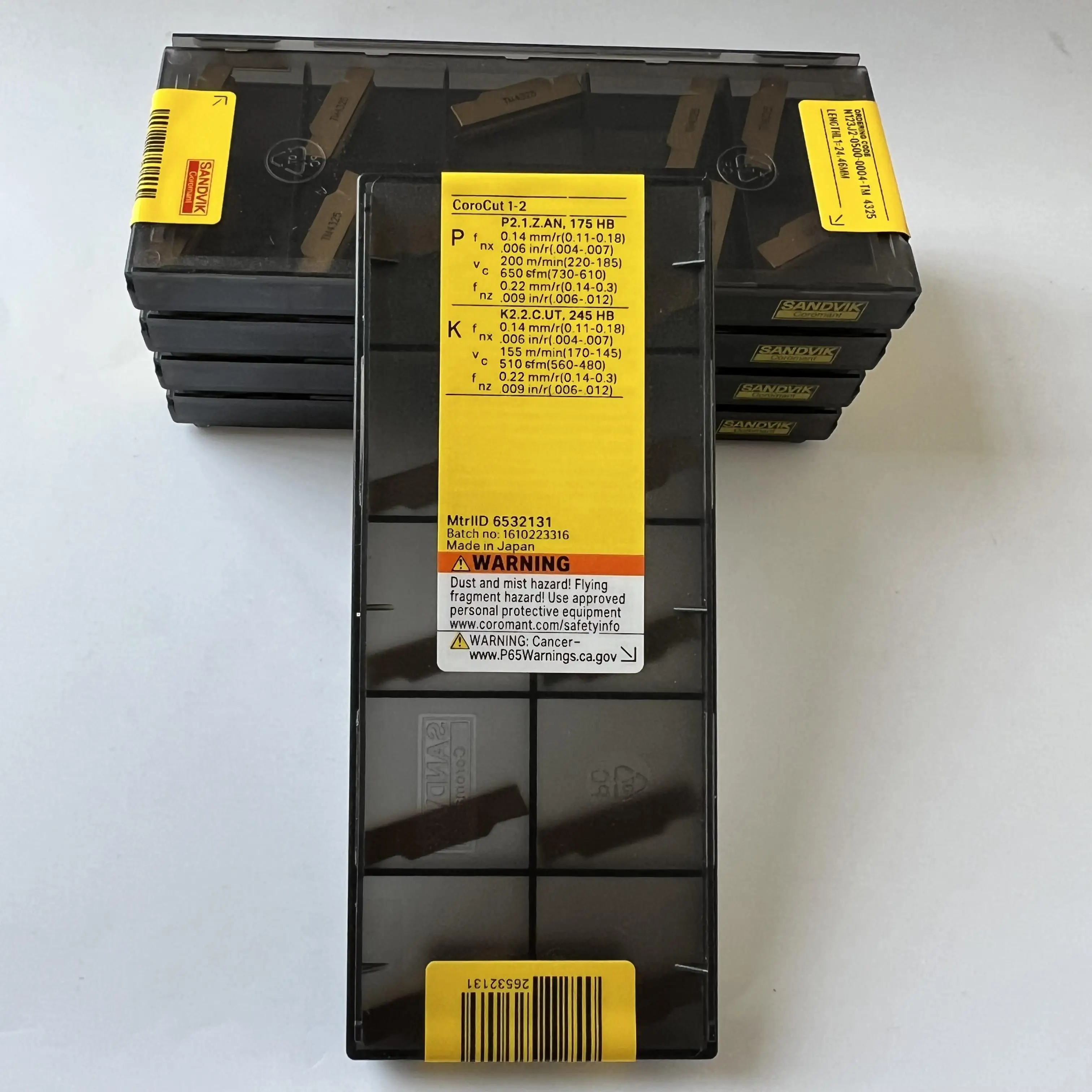 N123J2-0500-0004-TM 4325 /Original carbide blade 10 Pcs