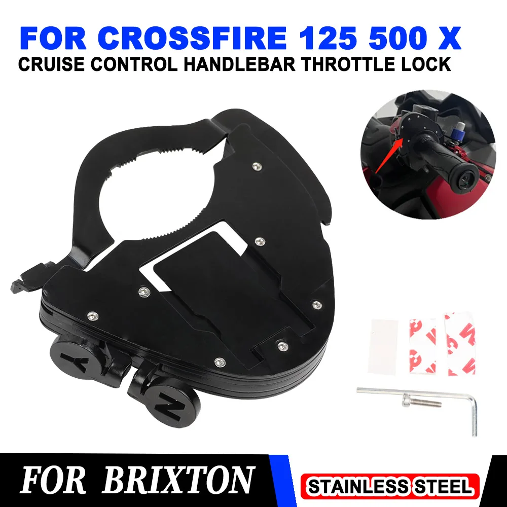 

For Brixton Crossfire 125 500 X 500X 125X 500XC 125XS Motorcycle Accessories Cruise Control Handlebar Throttle Lock Assist