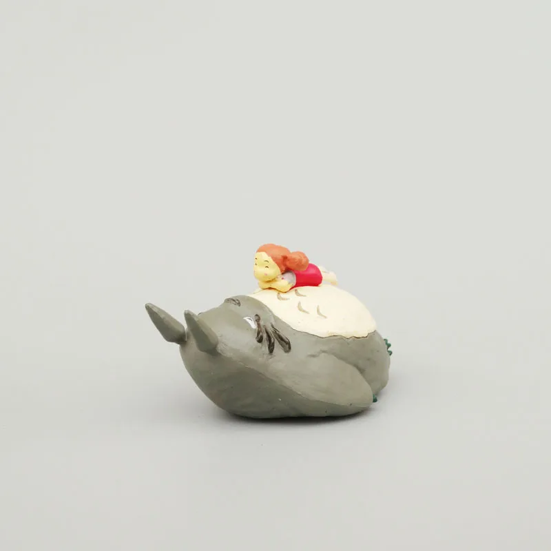 أنيمي ميازاكي القط توتورو PVC الشكل 5 7 سنتيمتر لعبة لطيفة نموذج دمية ديكور المنزل هدية #6