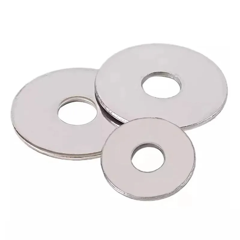 

304 Stainless Steel M10 M12 Extra Large Thick Flat Washers / Oversize Plain Gaskets for Bolts & Screws GB96 DIN9021