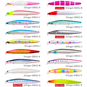 TSURINOYA-STINGER 140S ölçekli kıyı Balıkçılık batan Minnow, Ekstra Uzun Döküm Yem Plastik levrek, Pisi balığı, Picua Bas, 140mm, 26g 6 Büyük satış, eldiven, ls2, pas - №4