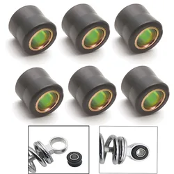 6pcs/lot Motorcycle  Scooter Rear Shock Absorber Rubber Sleeve Cushion Rubber Ring 12mm Rear Shock Absorber Bushing