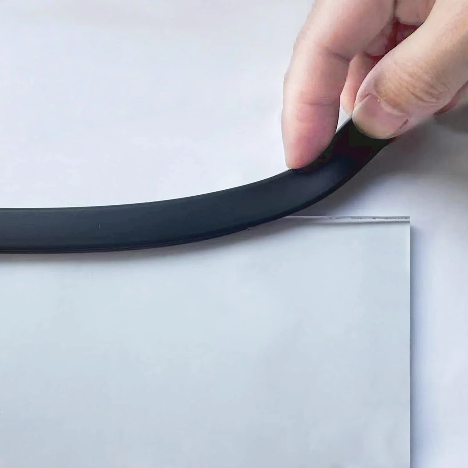 1PC 1m/3meters/5m Self Adhesive Flexible U Channel Edge Protecter for Sheet Metal, Car Doors, U Shaped Sharp Edge Guards