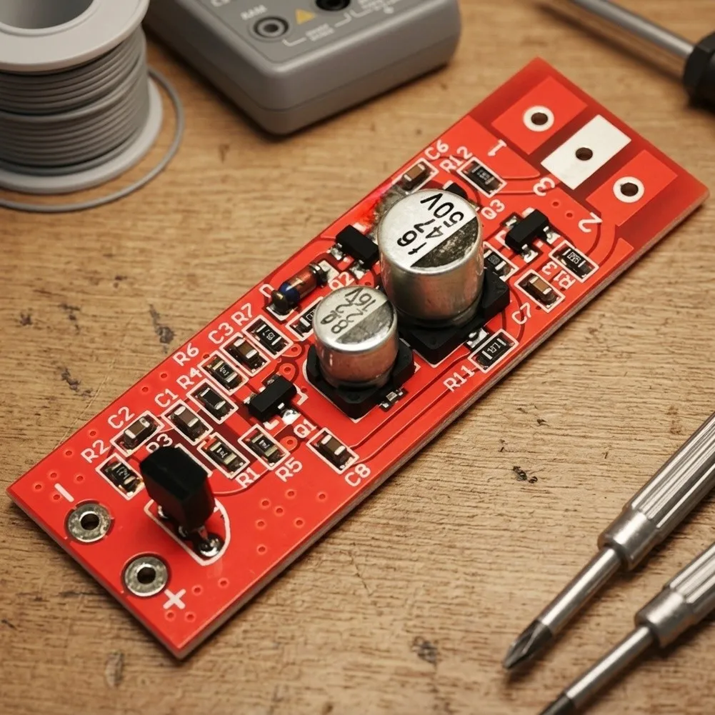 Large Diaphragm Condenser Microphone DIY Polarization Boost Circuit Board For Audio Recording Signal P/rocessing