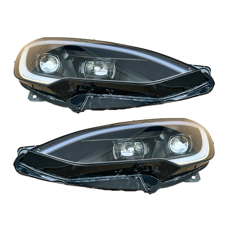 For Hot Seller 8 30 Wholesale Factory Tesla Model S LED Headlights Original Replacement Durable 12V 6000K New BDB Brand