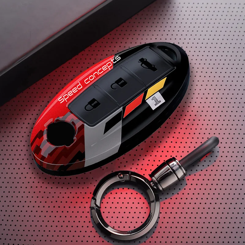 Car Key Case Cover Shell for Nissan Qashqai X-Trail Versa Maxima Altima Rogue Murano Juke Tiida Infiniti FX35 QX60 Accessories