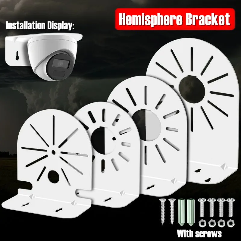Soporte de montaje en pared Universal en forma de L, cámara de vigilancia de seguridad CCTV, soporte de Metal para cámara IP domo Hikvision Dahua