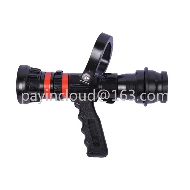 

Hot SaleSpray Jet Pistol Grip Style Fire Nozzle Firefighting Water Branch