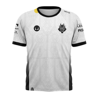 2024 League of Legends S14 Global Finals G2 Team Uniform T-shirt Caps Same Style Clothes LOL Games Jersey T-shirt