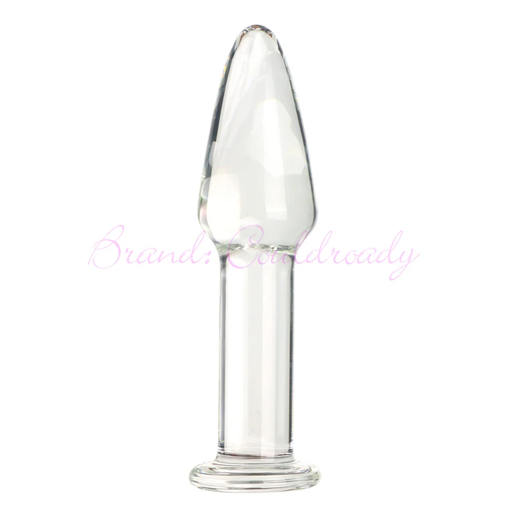 8 Model Crystal Anal Beads Pyrex Glass Buttplug Dildo Ball Anus Plugs Prostate Massager Sex Toys for Adult Products Women Men