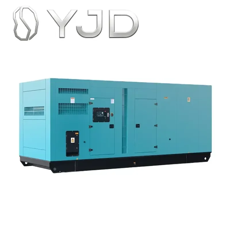Denyo Type High Speed 350Kw 400Kva Silent Water Cooled Three Phase Diesel Generator Set Industrial Power Plant AVR Equipped