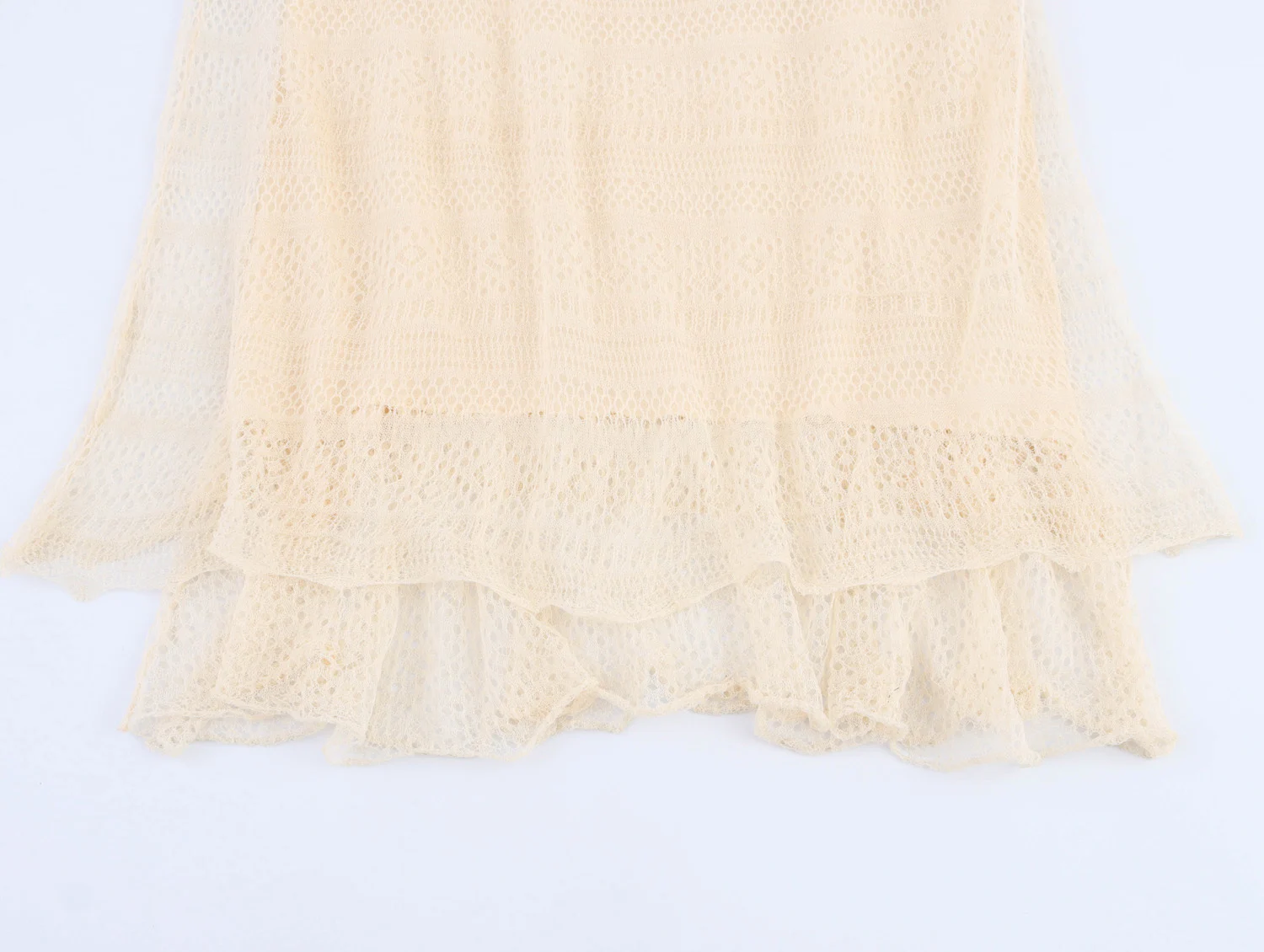 Deeabae verão moda feminina temperamento estilo ocidental em camadas decoração jacquard malha vestido suspender