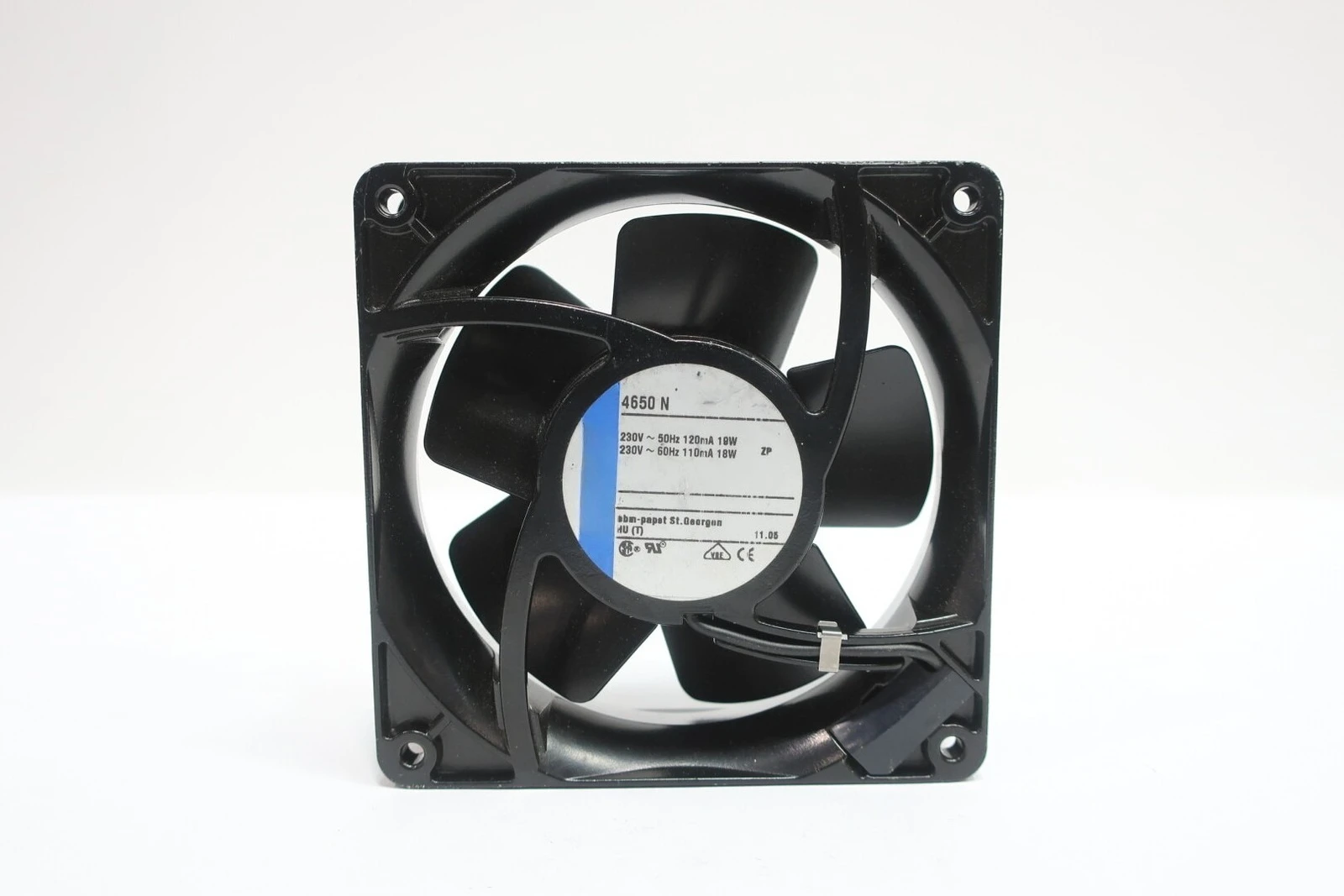 ДЛЯ Ebmpapst 4650N Охлаждающий вентилятор 4-1/2 дюйма 230 В переменного тока