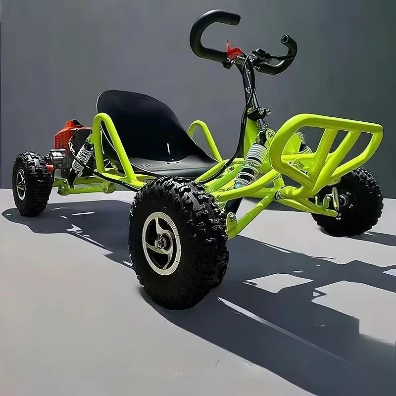 63.3cc 4-Stroke Racing Go Kart Buggy for Adults Teens | Off-Road Adventure Outdoor Racing Kart | High Performance Durable Engine