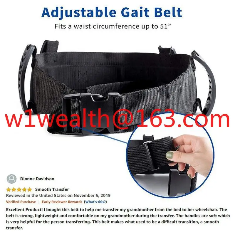 Waist traction auxiliary belt Disabled standing elderly wearing pants Fixed support waist support belt