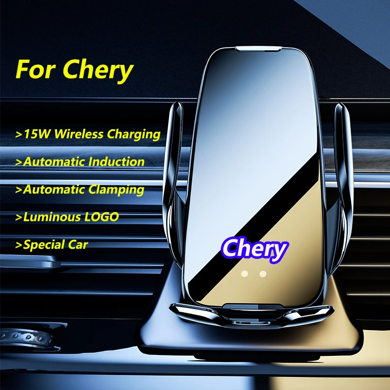 

For Chery Tiggo 5 7 8 5X 5 Plus 7 Plus 8 Plus EQ1 GX QQ iCar 15W car mobile phone QI wireless charging bracket