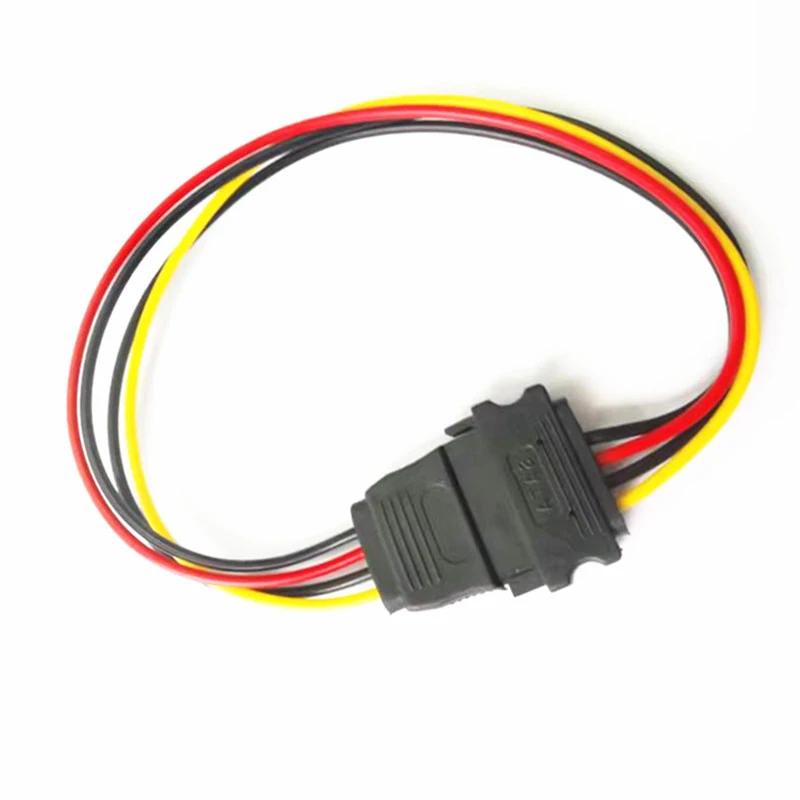 SATA 15PIN Cable Male to Female Plug Extend Cord 50cm for PC Computer HDD Hard Disk Connect Charging Wire SATA Serial Port Line