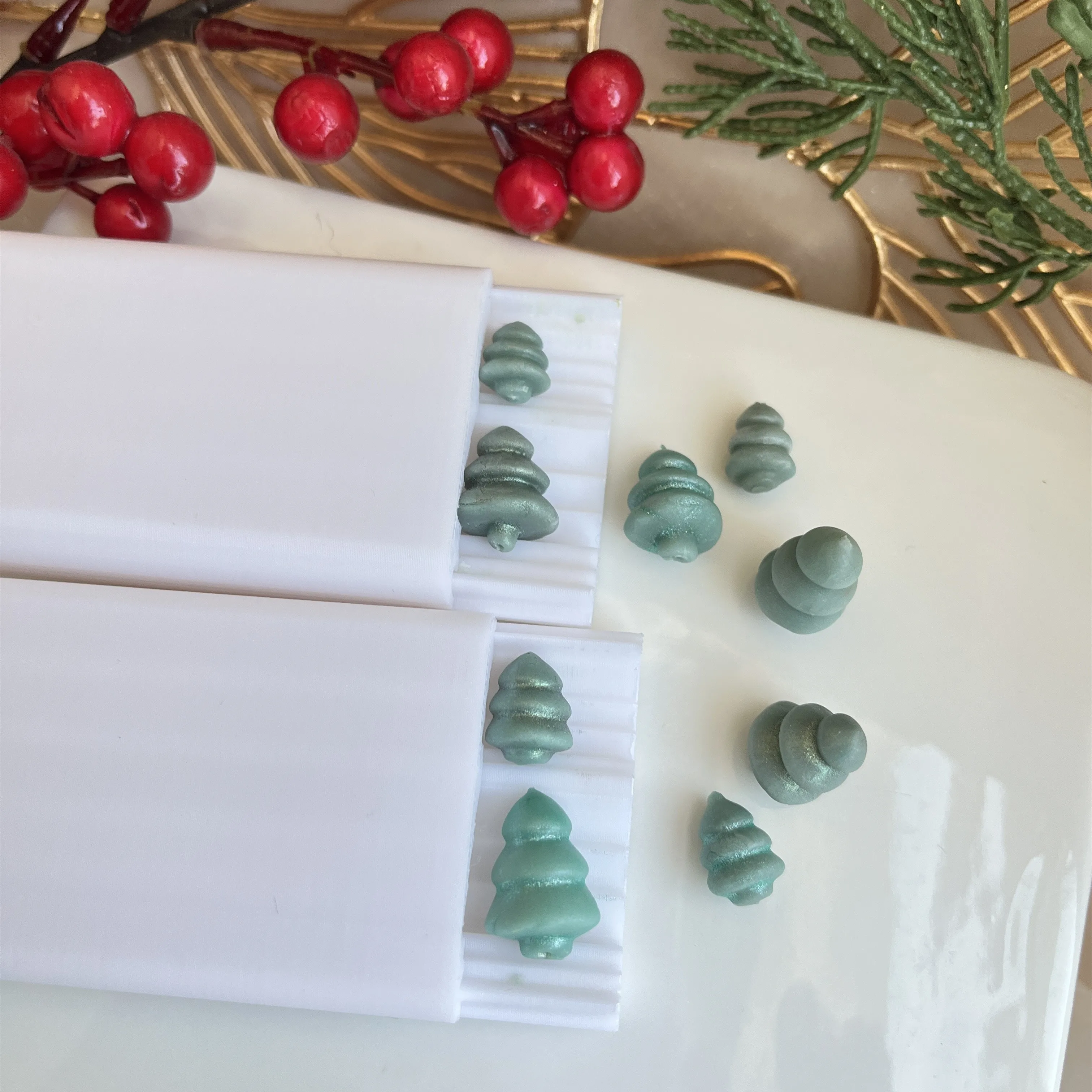 Christmas erection body clay mold cutting machine high precision DIY handmade earrings jewelry making