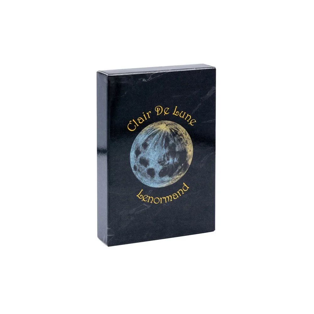 Newest clair de lenormand oracle cards Fate Divination Tarot Card Board Game With Online Guidebook For Adult Children Game