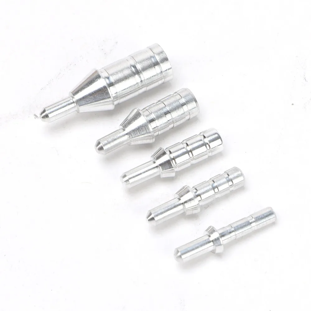 30pcs Archery Aluminum Nock Pin for id3.2 4.2 5.2 6.2 8.0mm Arrow Shaft for Archery Shaft Aluminum Nock Pin