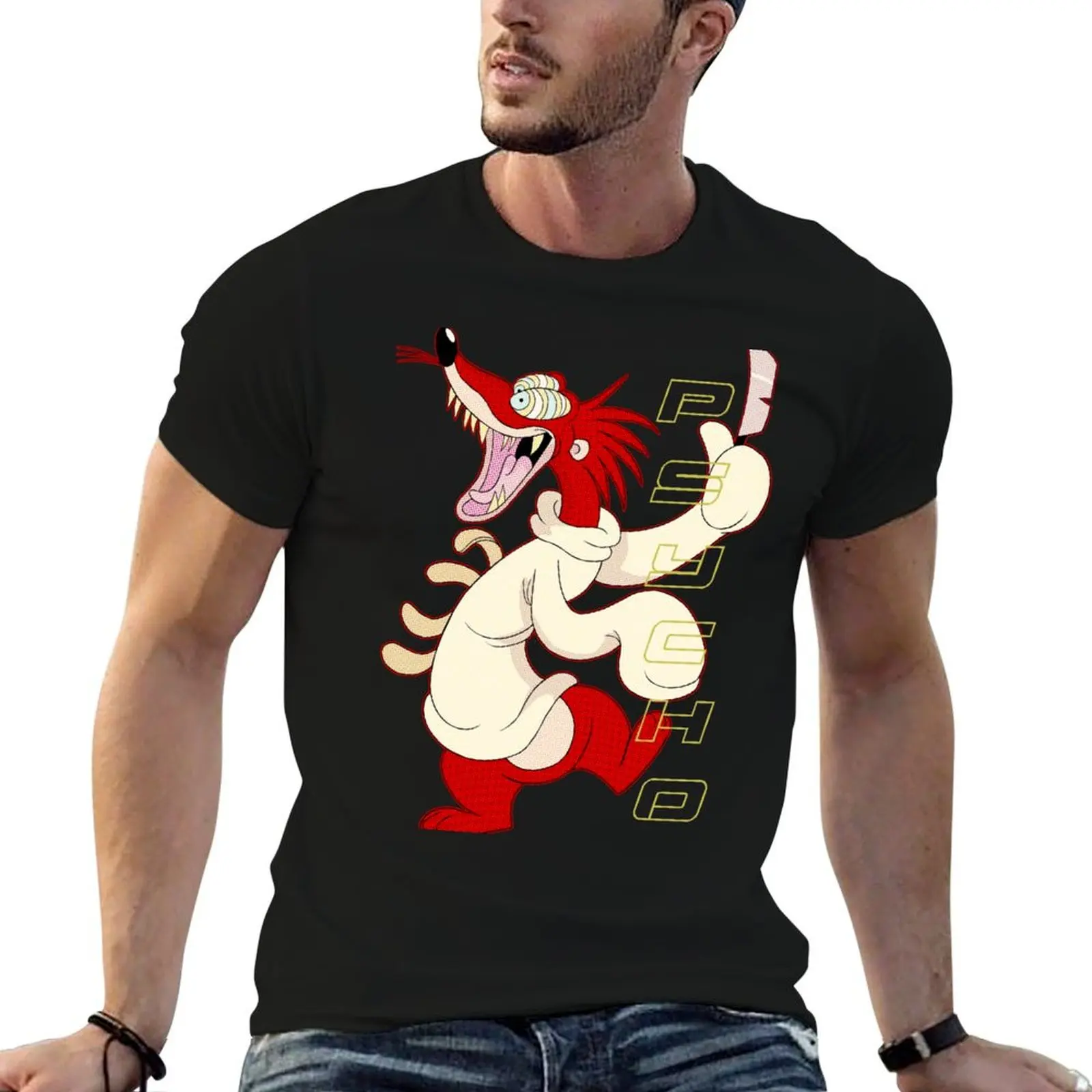 

shirts t for t T-Shirt graphic luxury man shirt the Psycho man Weasel