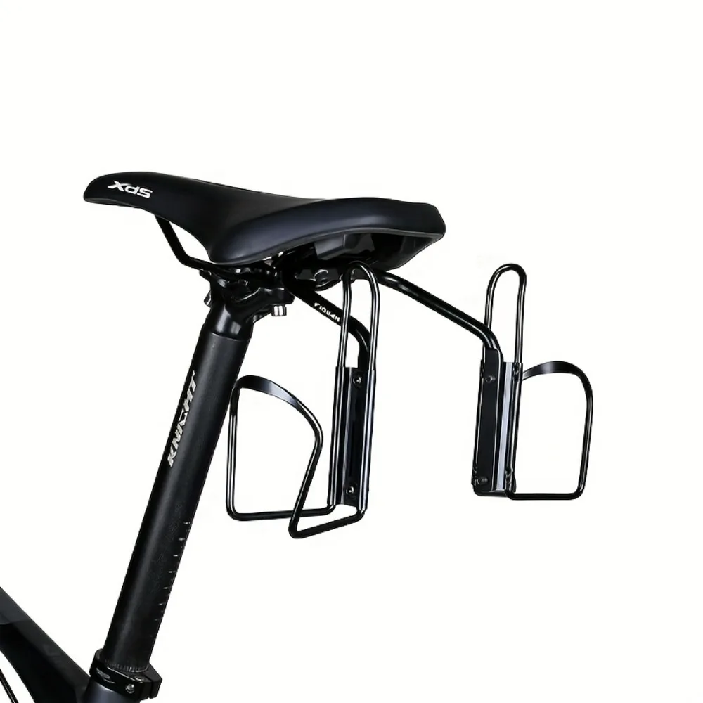 

1pc Sturdy Aluminum Alloy Bicycle Saddle Holder for Saddle Bags and Multi