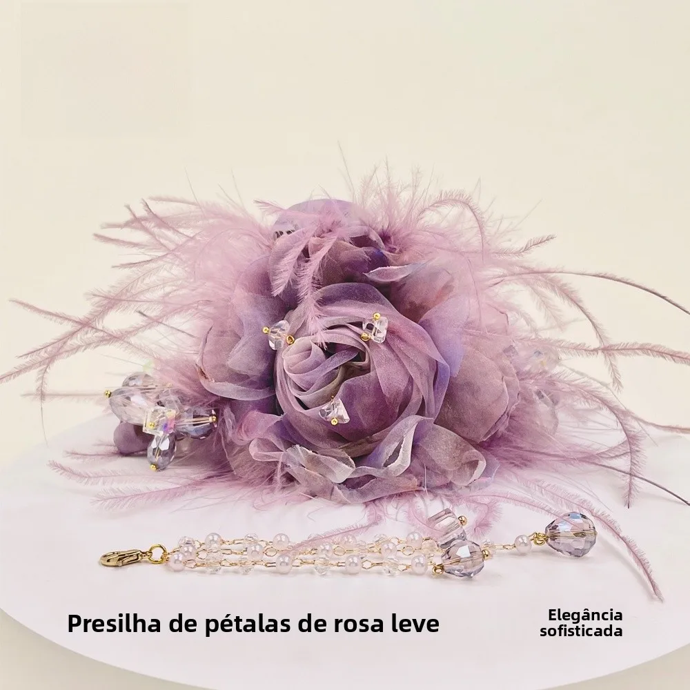 elegant-crystal-rose-feather-hair-clip-women's-luxury-hair-accessories-chignon-hairpin-fashionable-hair-decorations