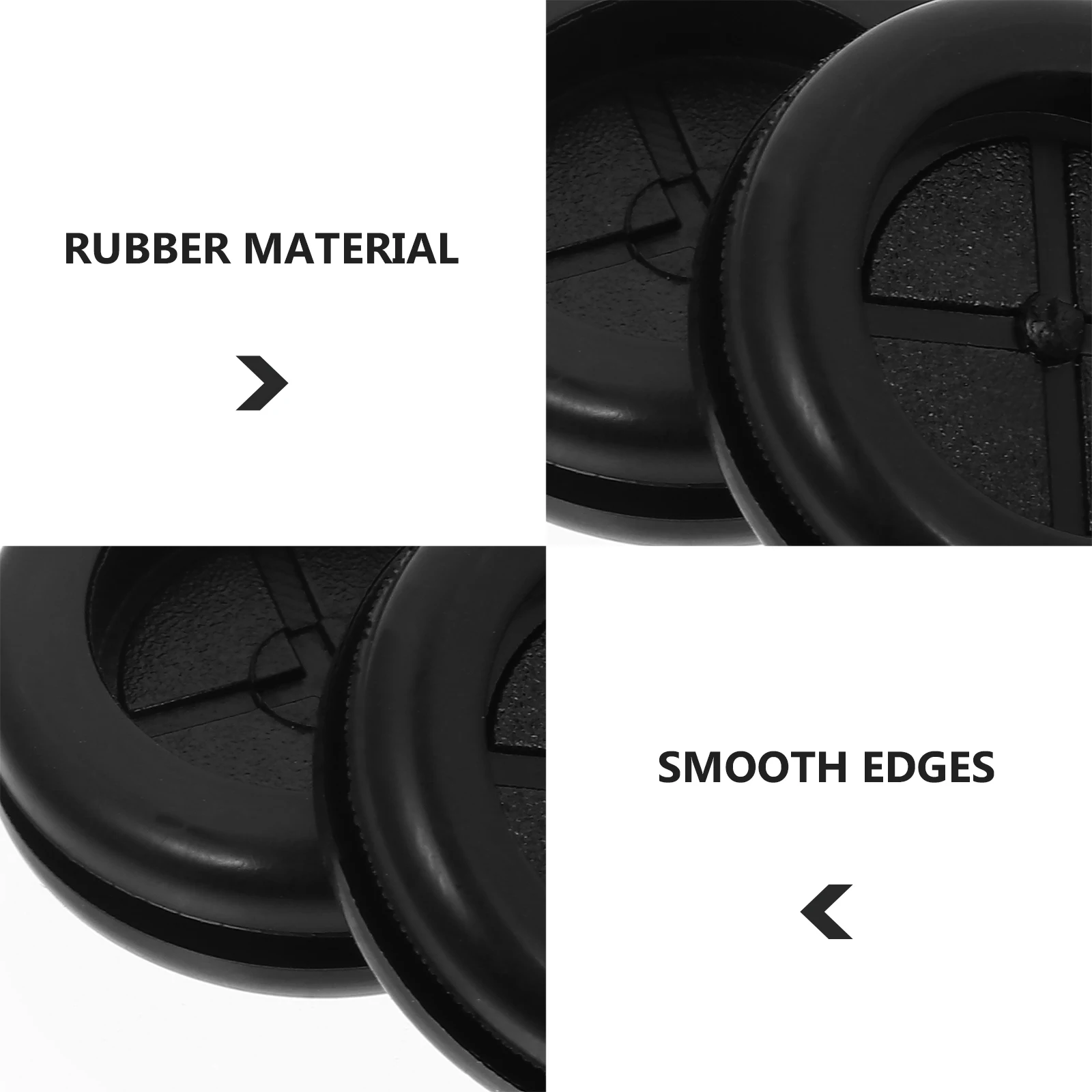 

36 Pcs Rubber Grommet Kit Weather Resistant UV Proof High Heat Oil Acid Firewall Hole Plug Round Gasket Double Sided Hardware