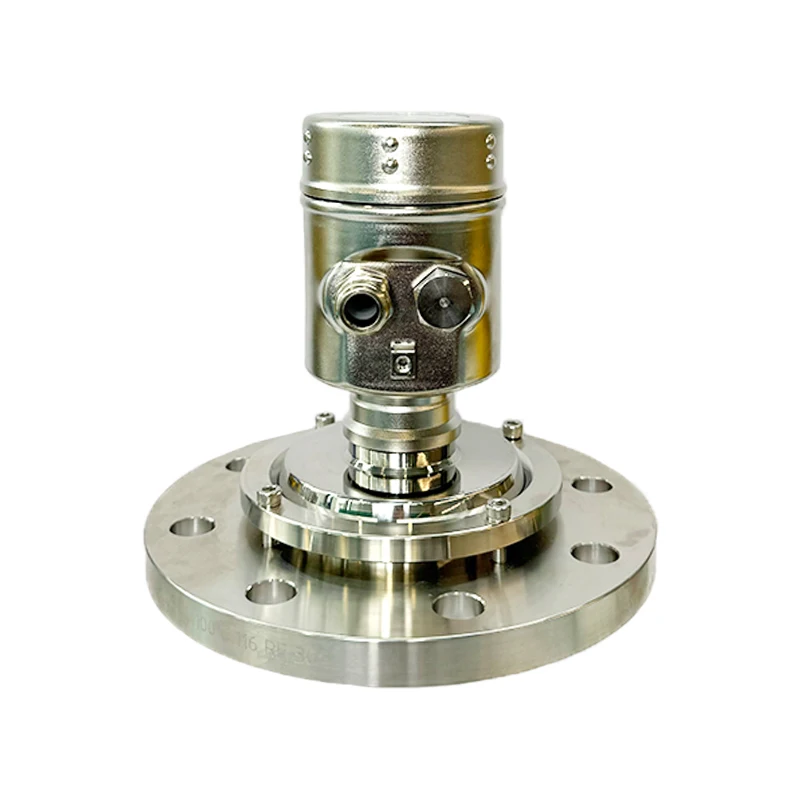 مستشعر رادار مستوى السائل فائق الحساسية 80 جيجا هرتز 4-20mA مستشعر مستوى الرادار عالي الدقة