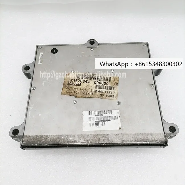 

ЭБУ экскаватора PC200-7 4921776 QSB6.7 ISB 6D107 Плата управления гидравлическим контроллером двигателя P 4921776