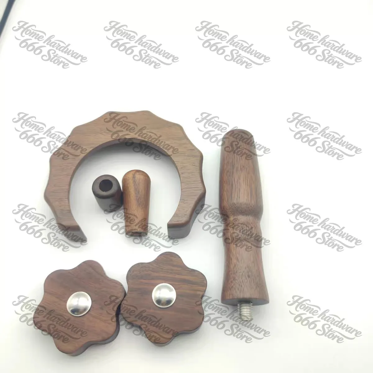 Suitable for E61A Coffee Machine Knob/anti-scalding Ring/lever Head/pipe Sleeve Set