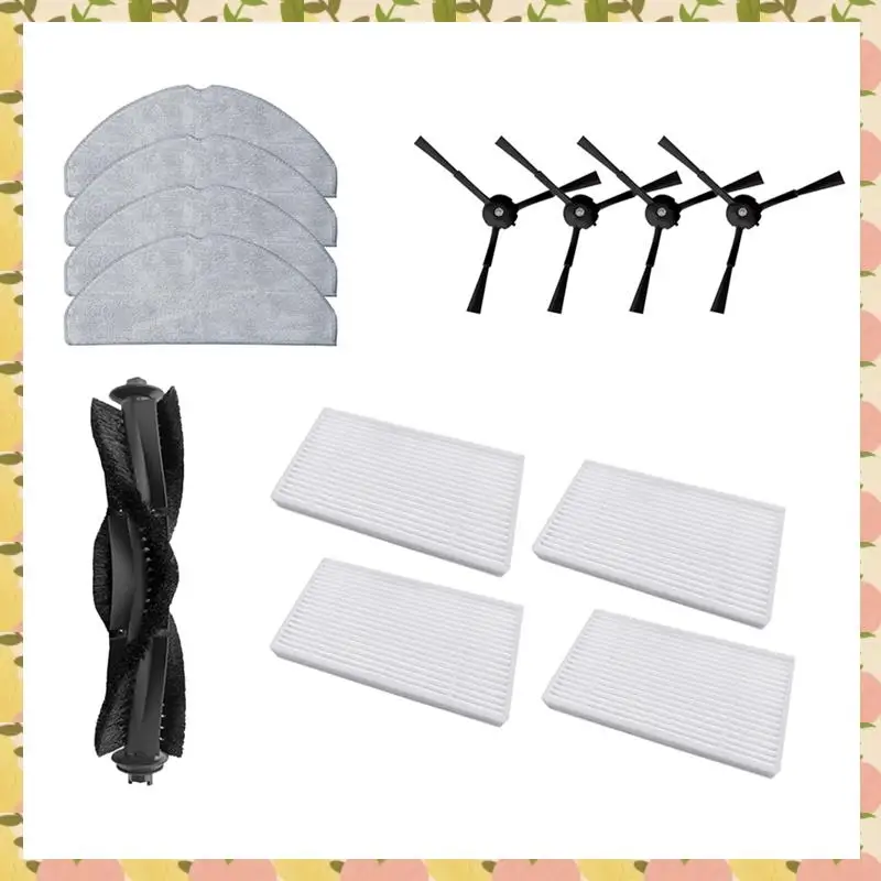 Caci For RV20 Max Plus / TP-Link Tapo RV30 Max Plus / RV30 Max / RV20 Max Robot Vacuum Main Side Brush Mop Filter