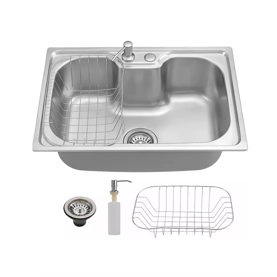 modern-sus201-faucet-sink-single-bowl-stainless-steel-kitchen-sink-with-drain-basket-washing-liquid-dispenser